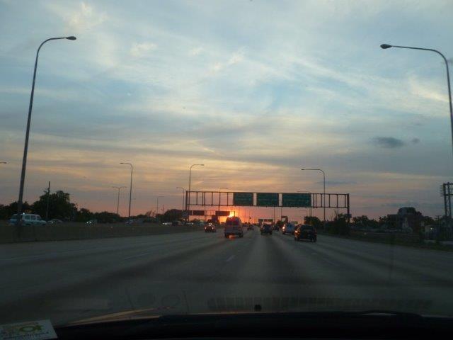  stretch limousine going to Chicago